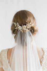 This is a fashionable styling for old hollywood, which will suit a classic or romantic wedding look. Top 8 Wedding Hairstyles For Bridal Veils