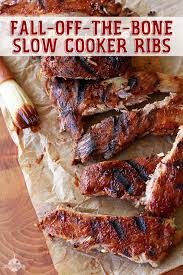 Fall Off The Bone Slow Cooker Ribs Recette Avec Images Recettes De Cuisine Cuisine Diverse Recettes De Mijoteuse