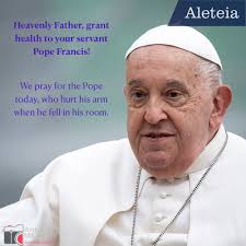 Learn more here:  https://aleteia.org/2025/01/16/pope-falls-again-right-arm-immobilized 🙏