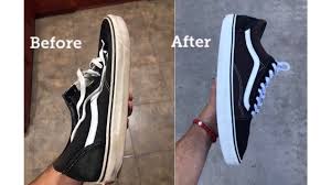 How To Clean Your Vans Like New For Free Youtube
