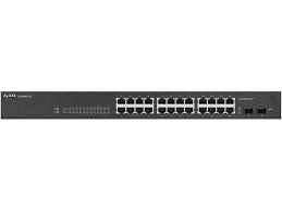 Zyxel 24 Port Gigabit Ethernet Smart Managed Rackmount Switch Fanless Design Gs1900 24 Newegg Com