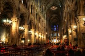 Inside The Notre Dame Cathedral In Paris Notre Dame De Paris Cathedrale Cathedrale Paris France