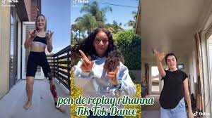 pon de replay rihanna Tik Tok Dance - YouTube