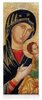 Our Lady Of Guadalupe Yoga Mats for Sale