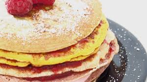 So gelingt der perfekte pfannkuchenteig. Geburtstags Pfannkuchentorte Mit Konfiture Himbeeren Miss Broccoli