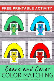 Bear Color Matching Activity Preschool Color Activities Matching Activity Preschool Activities Toddler