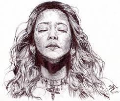 Pin By Anchal Shah On Pen Sketch Pen Drawing Portrait Pen Sketch