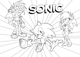 Sonic the hedgehog, often simply known as sonic, is the title character from the video game series named sonic the hedgehog, released by the japanese video game developing company sega. Sonic Coloring Pages 118 New Pictures Free Printable