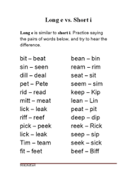 Une mode de qualité et durable au meilleur prix. Long E Sound I Lesson Plans Worksheets Reviewed By Teachers