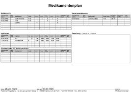 Die meisten patienten haben einen medikamentenplan von ihrem hausarzt ausgedruckt zu hause. Medikamentenplan Meinpflegedienst Com