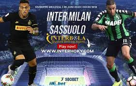 Prediksi Inter Milan Vs Sassuolo 25 Juni 2020 00 30 Wib Inter Milan Milan Roma