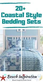 Shop our best selection of coastal & nautical bedding to reflect your style and inspire your home. 20 Coastal Bedding Sets For Beach Themed Bedroom Coastal Style Bedroom Coastal Bedding Sets Beach House Decor Living Room