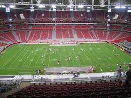 state farm stadium view from upper level 413 vivid seats