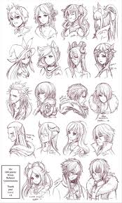 16 Drawing Anime Ideas Manga Hair Art Drawings Sketches How To Draw Hair