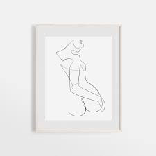 Webgl is required (google chrome recommended). Woman Body Sketch Printable Art Female Figure Drawing One Line Drawing Abstract Feminine Print Printable Art Concept