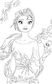 When autocomplete results are available use up and down arrows to review and enter to select. Free Printable Print Frozen 2 Coloring Pages Elsa White Dress Novocom Top
