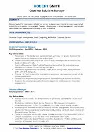 The following guide can serve as a template to format your work history or any relevant experience you want if you plan on creating a resume as a teacher, understanding how to write a resume summary can help your resume stand out to potential. Solutions Manager Resume Samples Qwikresume