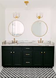 Black And White Bathroom With Gold Hardware Black And Gold Bathroom Black And White Tiles Bathroom Gold Bathroom