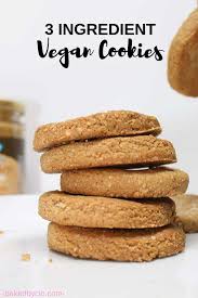 3 Ingredient Peanut Butter Cookie Recipe Allergy Friendly Recipe In 2020 Vegan Peanut Butter Cookies Healthy Vegan Desserts Almond Recipes