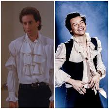 The episode was first shown on nbc on april 28, 1994, and garnered an emmy nomination for outstanding guest actor in a comedy series for judge reinhold. Former Harrie Club Who Wore It Better Jerry Seinfeld In His Puffy