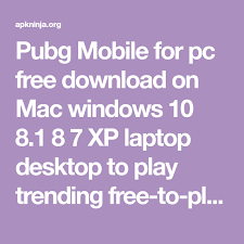 At the start of 2017, nobody had heard of playerunknown's battlegrounds. Pubg Mobile For Pc Free Download On Mac Windows 10 8 1 8 7 Xp Laptop Desktop To Play Trending Free To Pl Play Online Battle Royale Game Mobile Legend Wallpaper