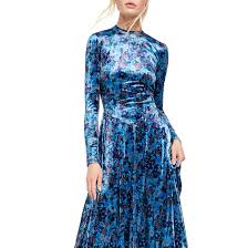 ( 1) dkny ruched detail contrast velvet crepe 3/4 sleeve sheath dress. 22 Best Velvet Holiday Dresses 2019 Teen Vogue