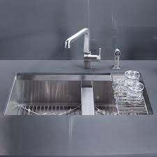 Check spelling or type a new query. Kohler 8 Degree Stainless Steel Kitchen Sink 3672 Na