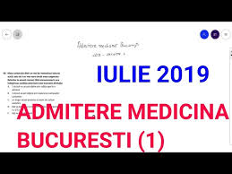 Au fost publicate listele provizorii pe facultăți cu rezultatele probei scrise, generate după concursul de admitere, sesiunea iulie 2019, de la universitatea de medicină și farmacie (umf) carol davila din bucurești. Rezolvare Admitere Medicina Generala Bucuresti Iulie 2019 Partea 1 Complement Simplu Youtube