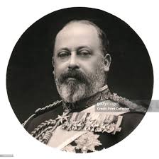 King Edward VII , late 19th century. Edward VII was King of Great... News  Photo