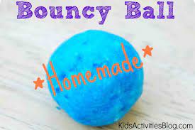 Yes, you can make your own homemade bouncy balls for awesome science, chemistry, sensory play, and anytime activity with the kiddos. Diy For Kids How To Make A Bouncy Ball Kids Activities Blog