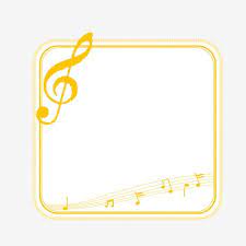 Golden Tabs Cute Musical Notes Vector Border Gold Notes Music Png And Vector With Transparent Background For Free Download Vector Border Musicals Music Symbols
