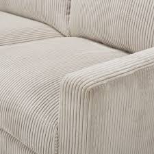 Canape 4 Places En Velours Cotele Gris Clair Maisons Du Monde Canape En Velours Cotele Canape Maison Du Monde Canape 4 Places