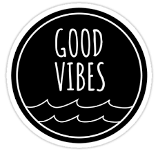 Black And White Aesthetic Stickers Redbubble Good Vibes Sticker By Livelycoastin Black Stickers Print Stickers Black And White Stickers