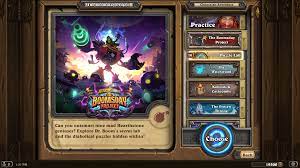 The puzzle lab is categorized into various puzzles that the player will have to solve: Puzzle Lab Hearthstone Wiki