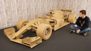 Mit dem formel 1 auto auf der rainbow map! Wie Man Ein Formel 1 Auto Aus Pappe Bastelt