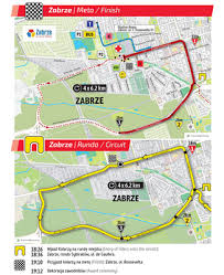 W tym roku trasa tour de pologne ma 19,1 km długości. Tour De Pologne 2018 Iii Etap Trasa Stadion Slaski Chorzow Zabrze Mapy Super Express