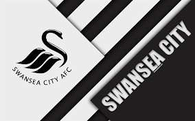 We are a welsh football club based in the city of swansea that play in the. Download Wallpapers Swansea City Fc Logo 4k Material Design White Black Abstraction Football Swansea England Uk Premier League English Football Club For Desktop Free Pictures For Desktop Free