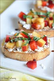 Strawberry And Nectarine Bruschetta Bruschetta Bruschetta Recipe Appetizer Recipes