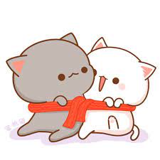 Maybe you would like to learn more about one of these? 78 Best Cute Cat Couple Cartoon Ideas Chibi Cat Cute Drawings Cute Cartoon Wallpapers