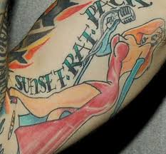 It's no surprise that quite a stir has been caused by the realisation that the duo have got matching tattoos. Machine Gun Kelly S Tattoos Photos And Meanings