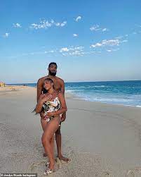 Jordyn Woods Sparks Engagement Rumors With Karl Anthony Towns While Wearing A Massive Diamond Ring Daily Mail Online