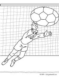 Coloriage Du Gardien De But Dans Un Match De Foot Un Joli Dessin A Colorier Pour Les Fans De Football Coloriage Football Gardien De But Coloriage