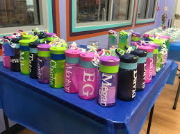 Here are a couple individual gymnastics favor ideas. Party Favors For A Gymnastics Party I Found These Contigo Water Bottles In Boy And Girl Color Gymnast Birthday Party Gymnastics Party Gymnastics Party Favors