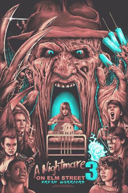 A Nightmare on Elm Street 3: Dream Warriors by Steven Luros Holliday - Home  of the Alternative Movie Poster -AMP-