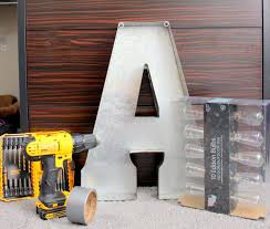 See more ideas about marquee letters, diy marquee letters, marquee. How To Make Diy Marquee Letters 2 Versions Never Skip Brunch By Cara Newhart