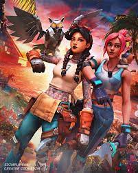 Edzmplays Posted On Instagram Jules With Ohm And Ocean With Kit T Gaming Wallpapers Gamer Pics Best Gaming Wallpapers
