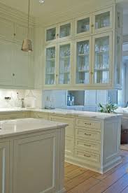 Glass kitchen cabinet doors can give you a lot of room to experiment, as opposed to other options. See Through Kitchen Cabinets Design Ideas