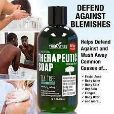 Oleavine Antifungal Soap With Tea Tree And Neem For Body 12 Oz Tea Tree Oil Soap Acne Body Odor