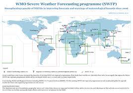 Maps for the wmo ra vi region (europe and middle east) is presented on the example of monthly mean temperature. Severe Weather Forecasting Programme Swfp World Meteorological Organization