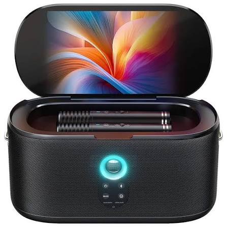 Ikarao Shell S1 Premium Portable Karaoke Machine with 10.1" HD Screen –  Heavins